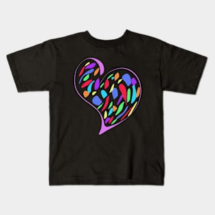 Heart camoflauge Kids T-Shirt